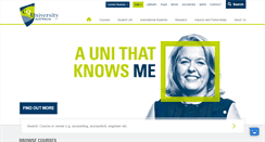 Desktop Screenshot of cqu.edu.au